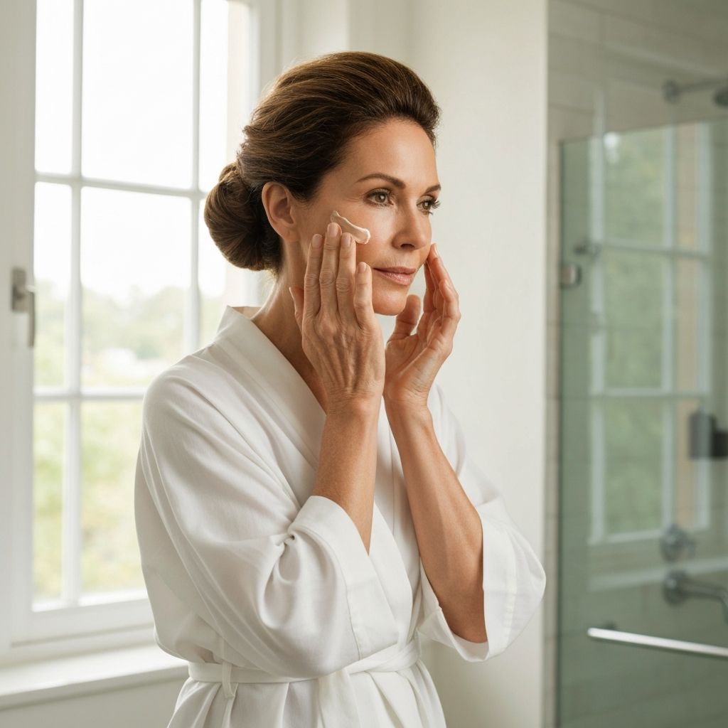 Wanita dewasa perawatan kulit